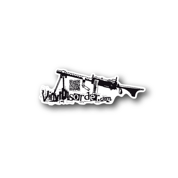 Image of Machine Gun Vinyl Sticker