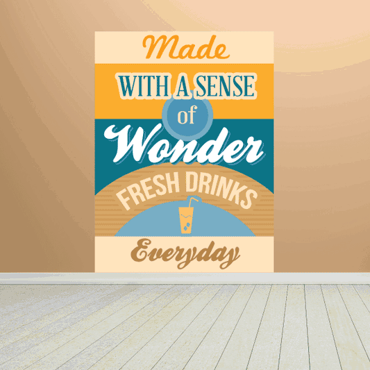 Image of Made With A Sense Of Wonder Sticker