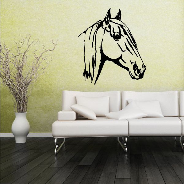 Image of Magnificent Horse Head Decal