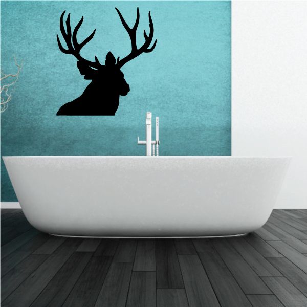 Image of Majestic Deer Looking Decal