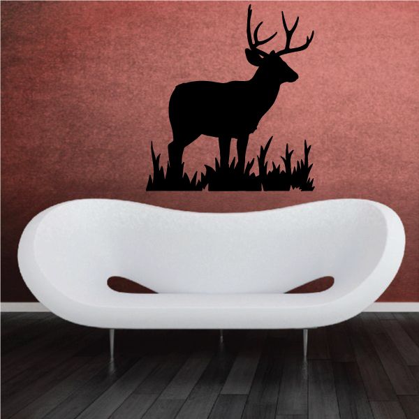 Image of Majestic Deer Watching Decal