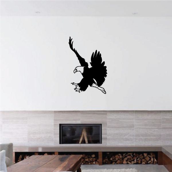 Image of Majestic Eagle Hunting Decal