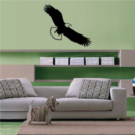 Image of Majestic Eagle Swooping Decal