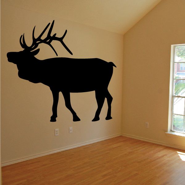 Image of Majestic Elk Standing Decal