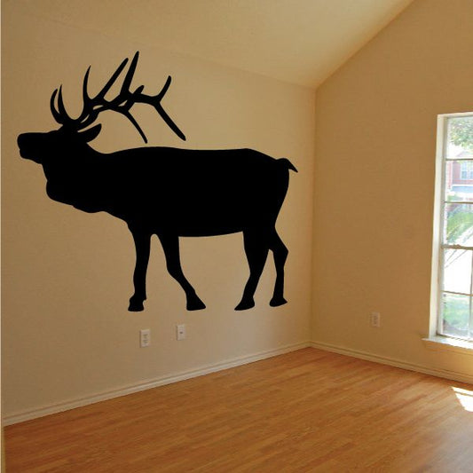 Image of Majestic Elk Standing Decal