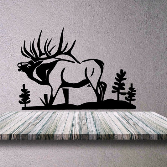 Image of Majestic Moose in Scenery Decal