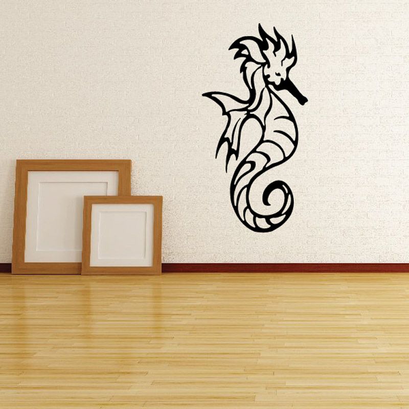 Image of Majestic Sea Dragon Seahorse Decal