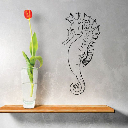 Image of Majestic Spiny Seahorse Decal