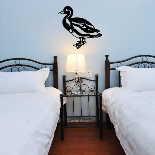 Image of Mallard Duck Standing Decal