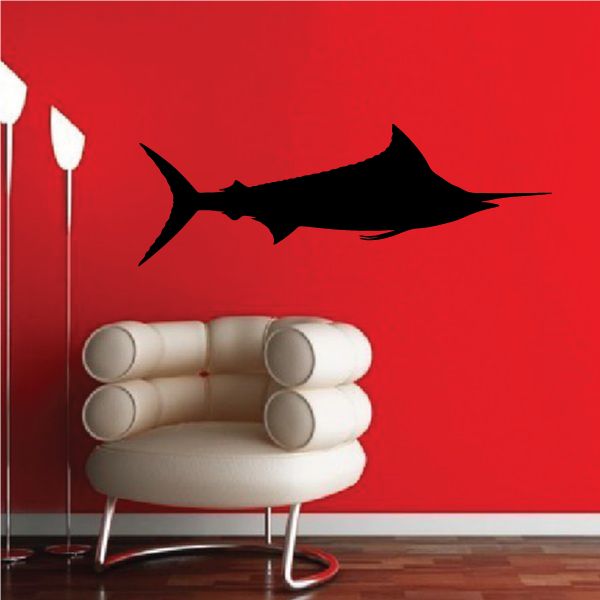 Image of Marlin Silhouette Decal