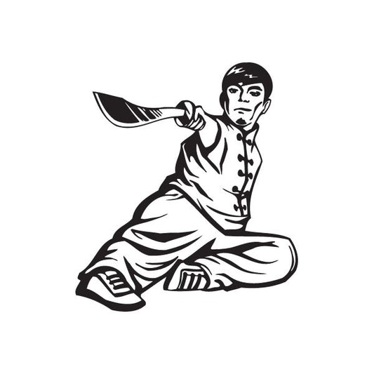 Image of Martial Arts Wall Decal - Vinyl Decal - Car Decal - DC 001