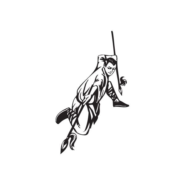 Image of Martial Arts Wall Decal - Vinyl Decal - Car Decal - DC 005