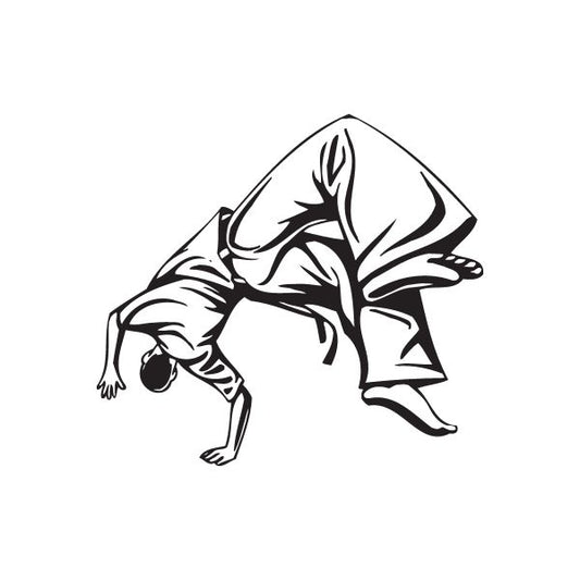 Image of Martial Arts Wall Decal - Vinyl Decal - Car Decal - DC 006