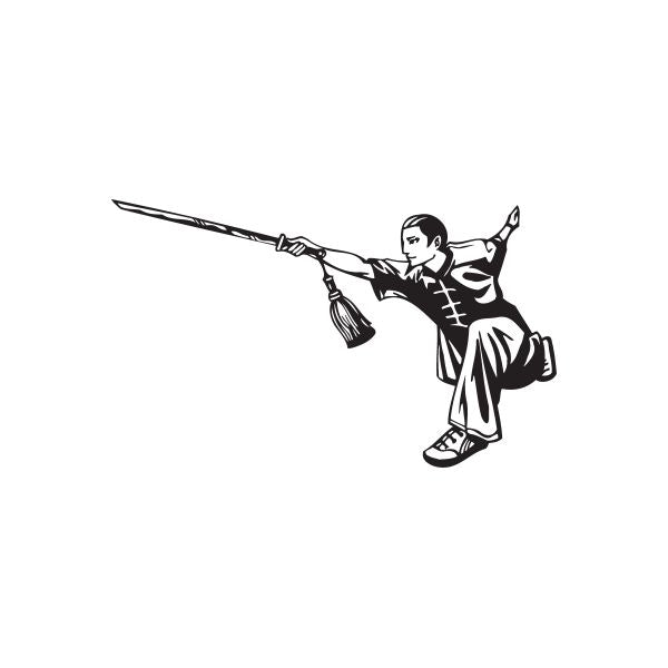 Image of Martial Arts Wall Decal - Vinyl Decal - Car Decal - DC 008