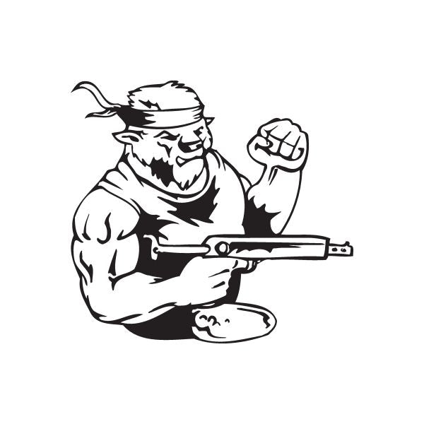 Image of Martial Arts Wall Decal - Vinyl Decal - Car Decal - DC 022