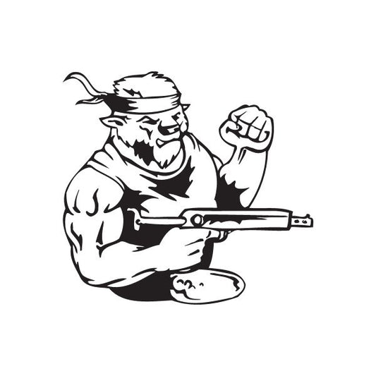 Image of Martial Arts Wall Decal - Vinyl Decal - Car Decal - DC 022