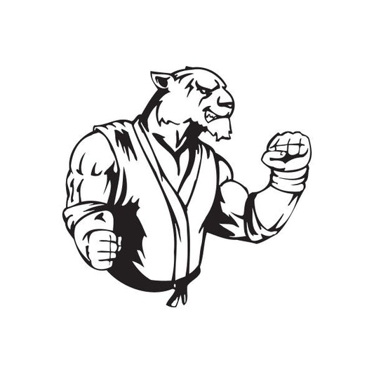 Image of Martial Arts Wall Decal - Vinyl Decal - Car Decal - DC 026