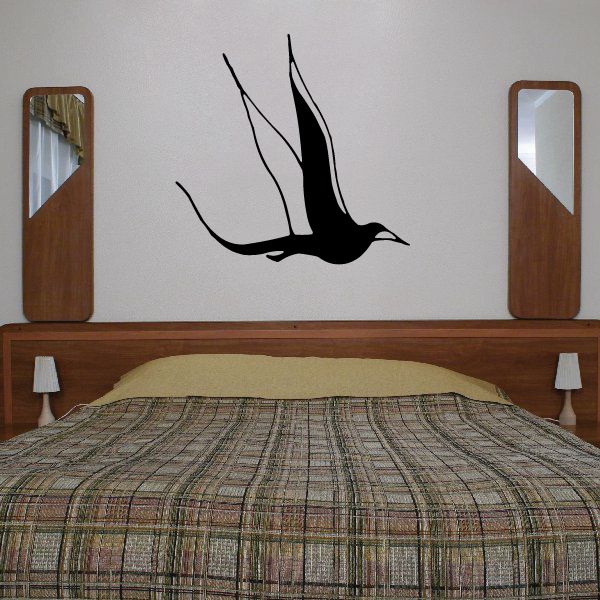 Image of Medieval Flying Bird Decal