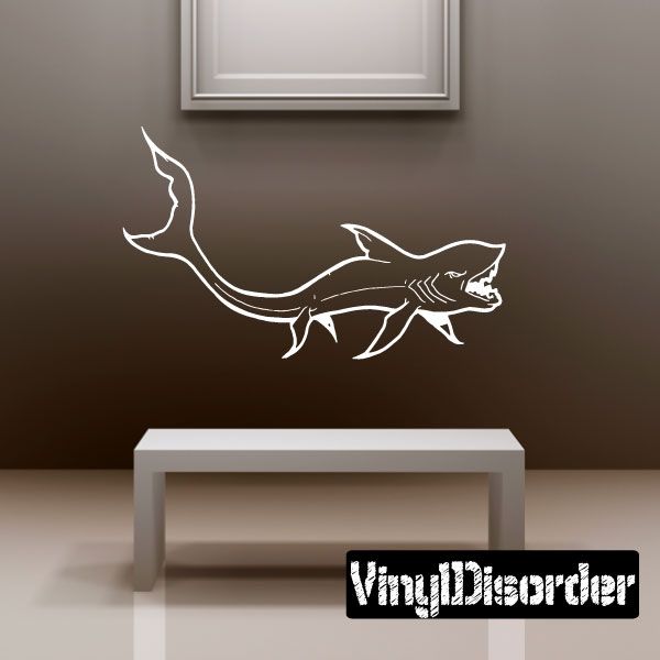 Image of Medieval Shark Decal