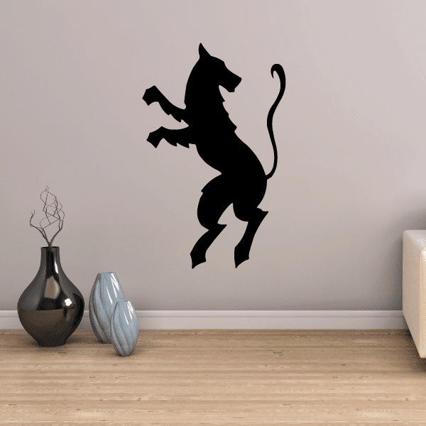 Image of Medieval Wolf Decal