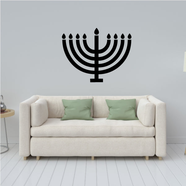 Image of Menorah Decals