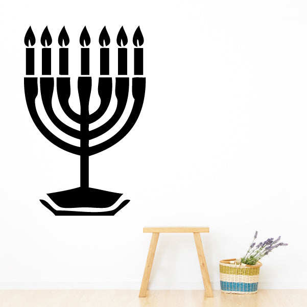 Image of Menorah Decals