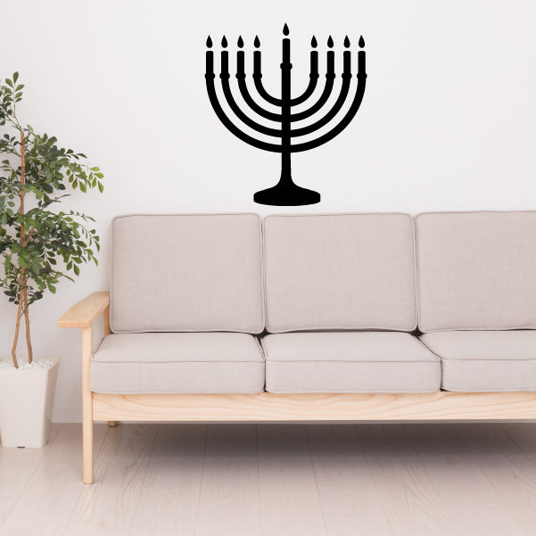 Image of Menorah Decals