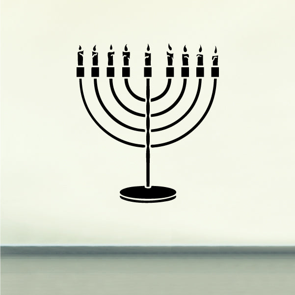 Image of Menorah Decals