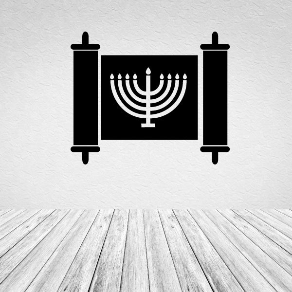 Image of Menorah Decals