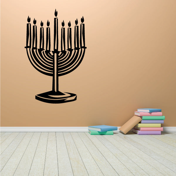 Image of Menorah Decals