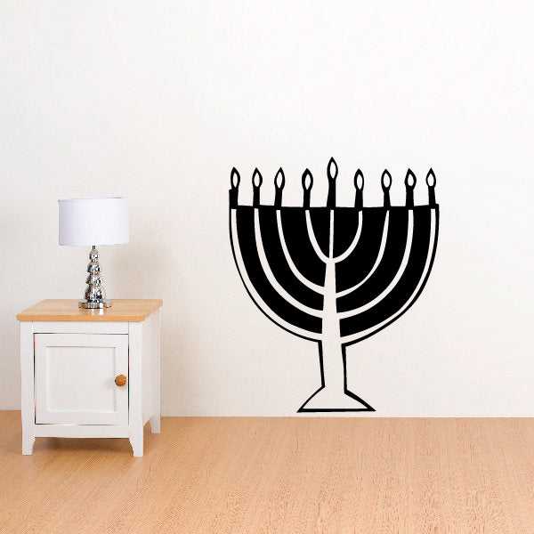 Image of Menorah Decals