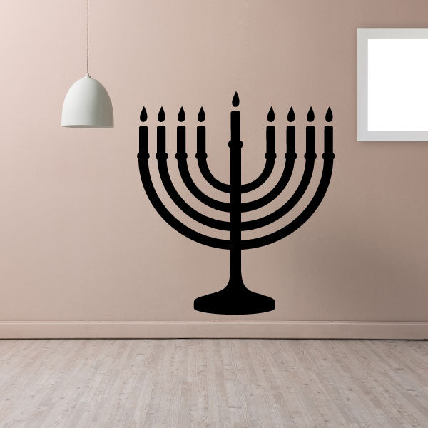 Image of Menorah Decals