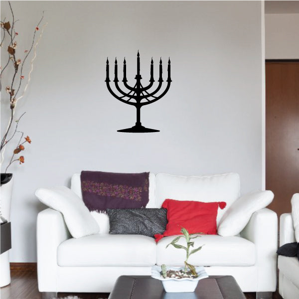 Image of Menorah Decals