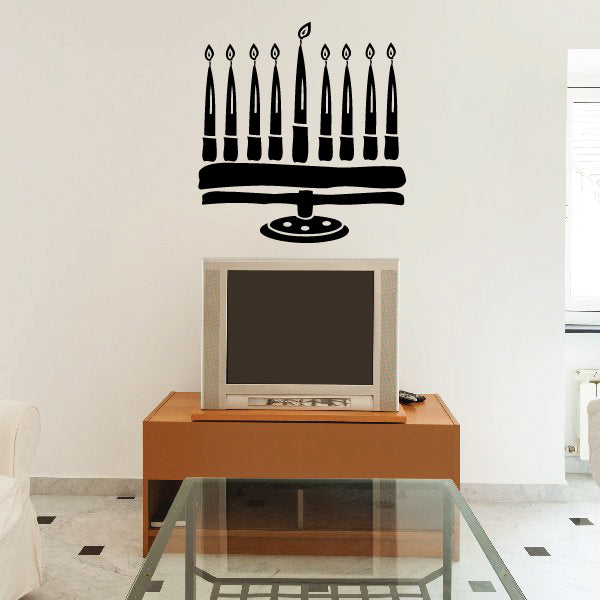 Image of Menorah Decals