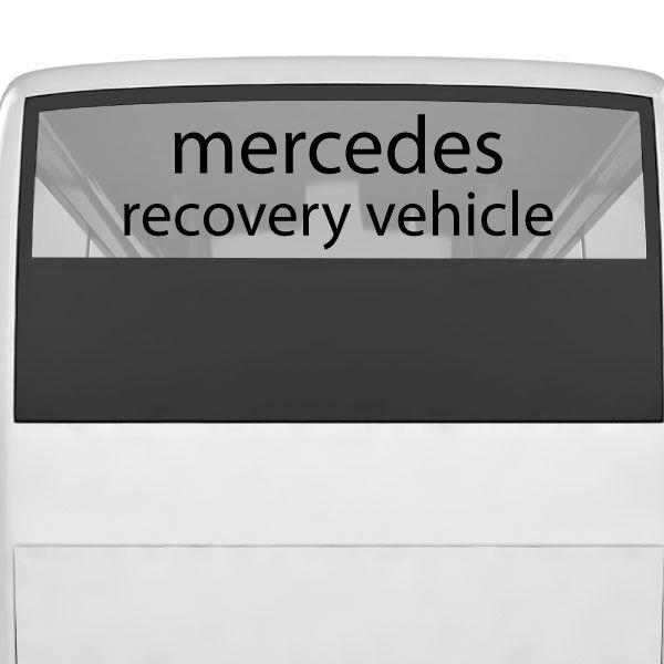 Image of Mercedes Recovery Vehicle Decal