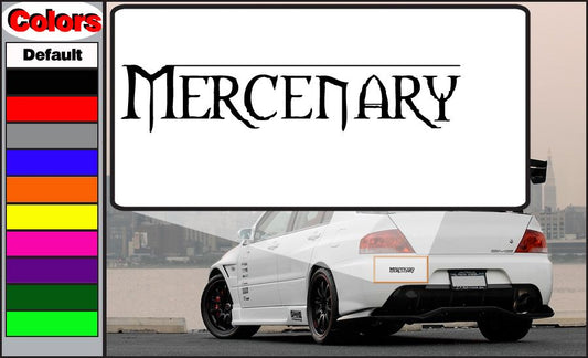 Image of Mercenary Decal