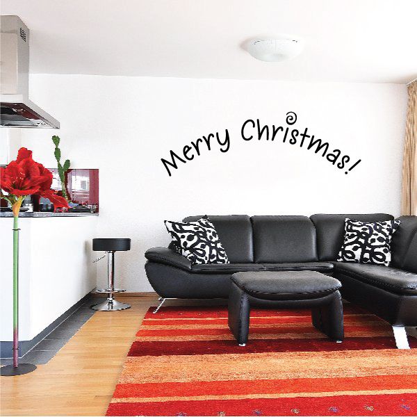 Image of Merry Christmas Fun Quote Decal