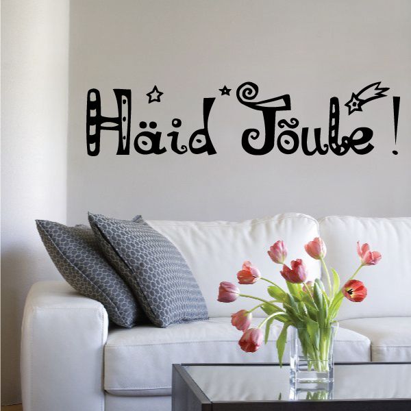 Image of Merry Christmas Haid Joule Fun Decal