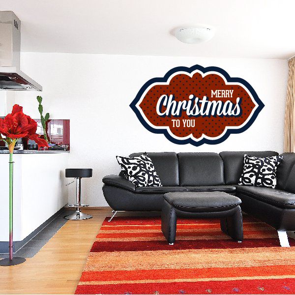 Image of Merry Christmas To You Sticker