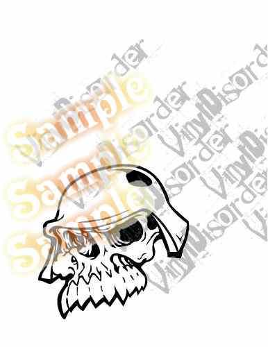 Image of Metal Mulisha Front Skull Decal