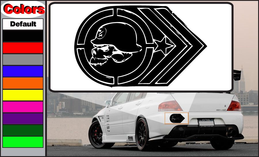 Image of Metal Mulisha Len Decal