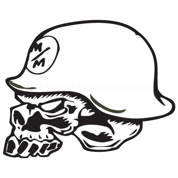 Image of Metal Mulisha Skull Decal