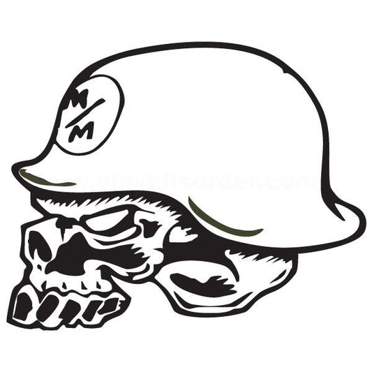 Image of Metal Mulisha Skull Decal