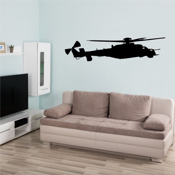 Image of MI-24 Hind Attack Helicopter Decal