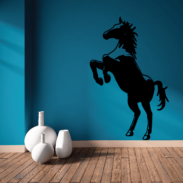 Image of Mighty Standing Horse Decal