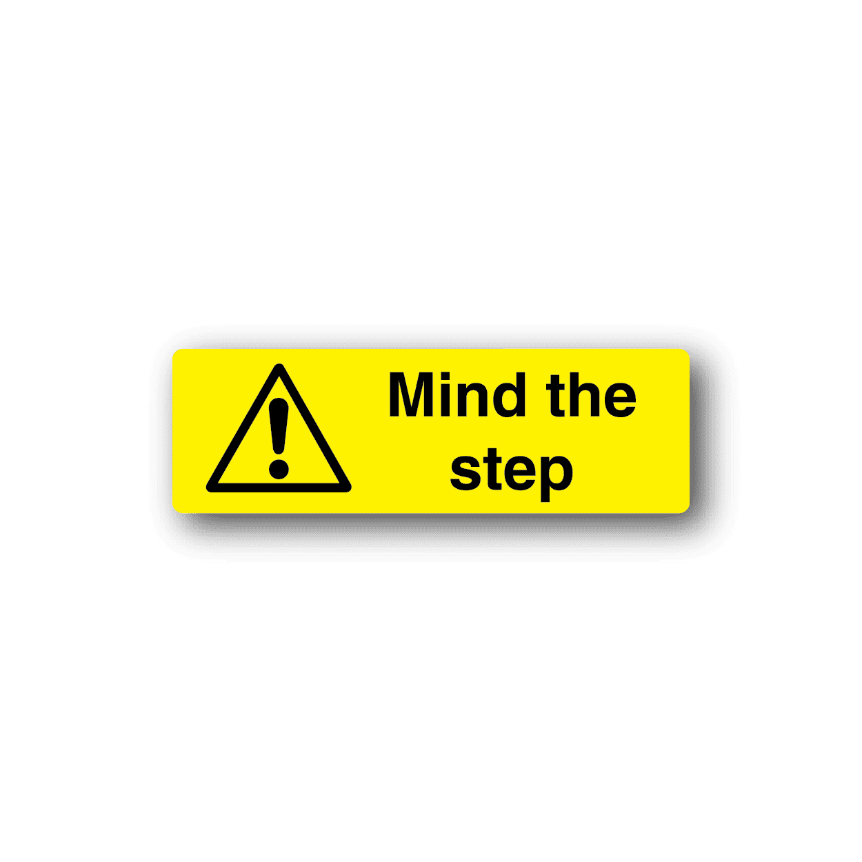 Image of Mind The Step Sticker