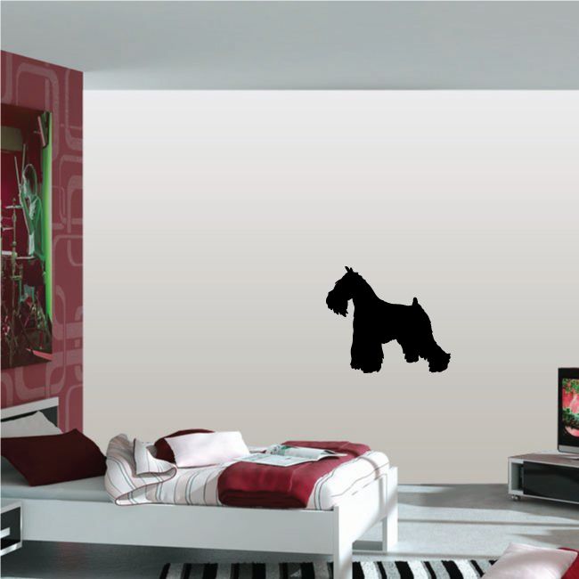 Image of Miniature Schnauzer Decal