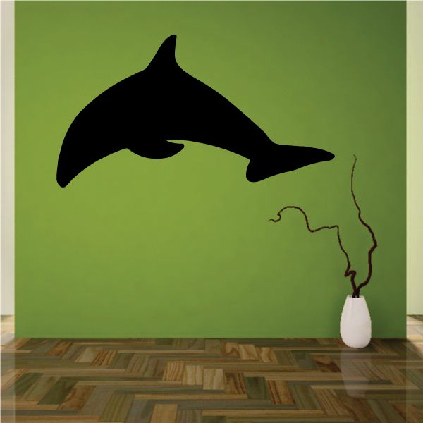 Image of Minimal Dolphin Decal