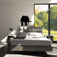 Elephant wall decal, minimalist black elephant silhouette