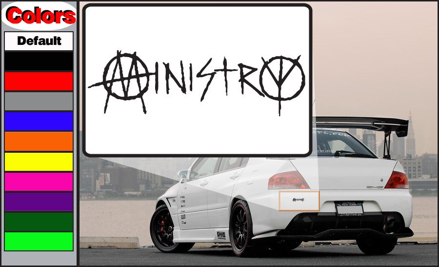 Image of Ministry Decal